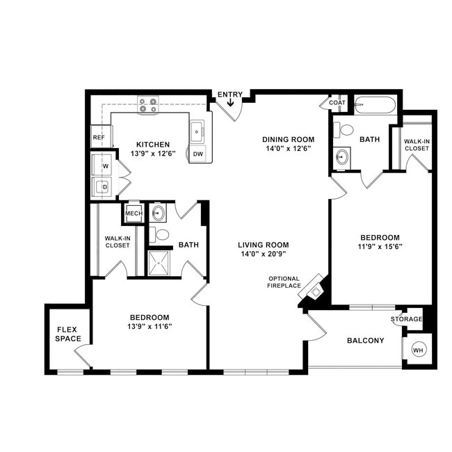 Floorplan - The Elms at Shannon's Glen