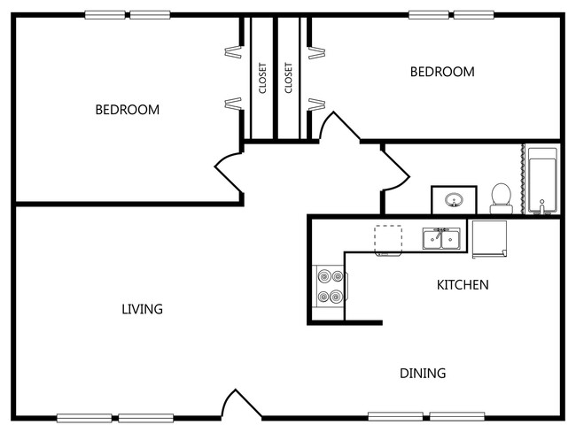 Floorplan - Tribeca Apartments