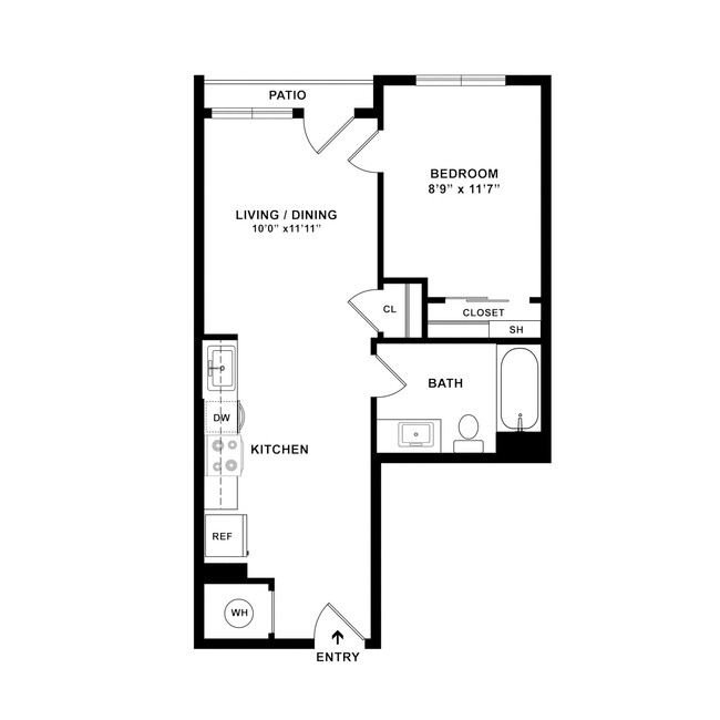 Floorplan - Entwine Apartments