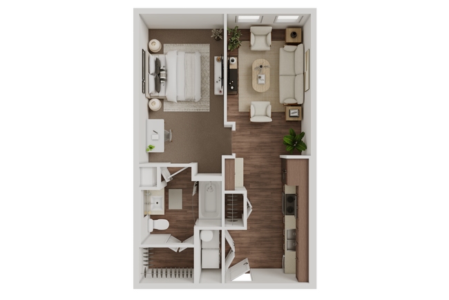 Floorplan - The Mark at Midtown Park