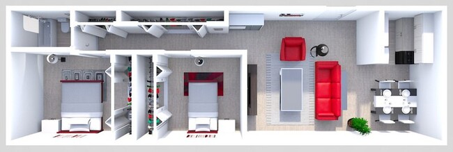 Floorplan - The Hill Apartments