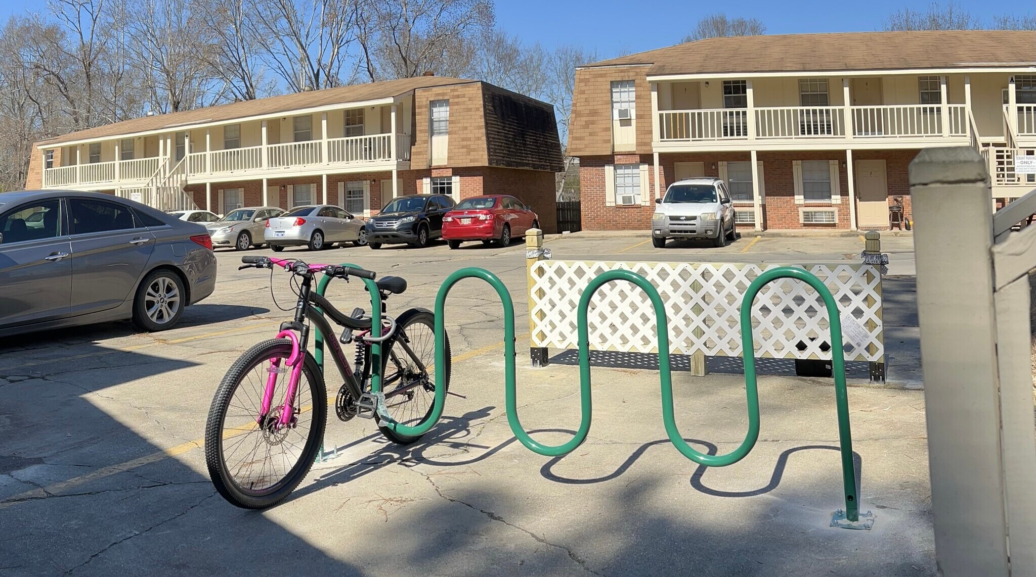 Dedicated Bike parking - 601 N 31st Ave