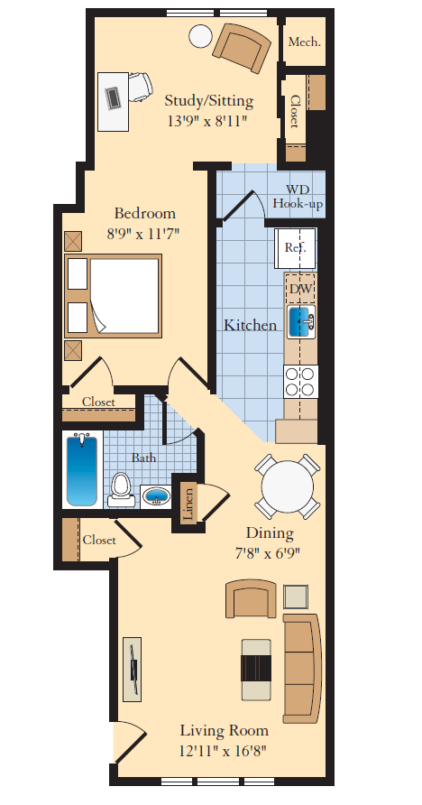 Floorplan - The Fields of Bethesda