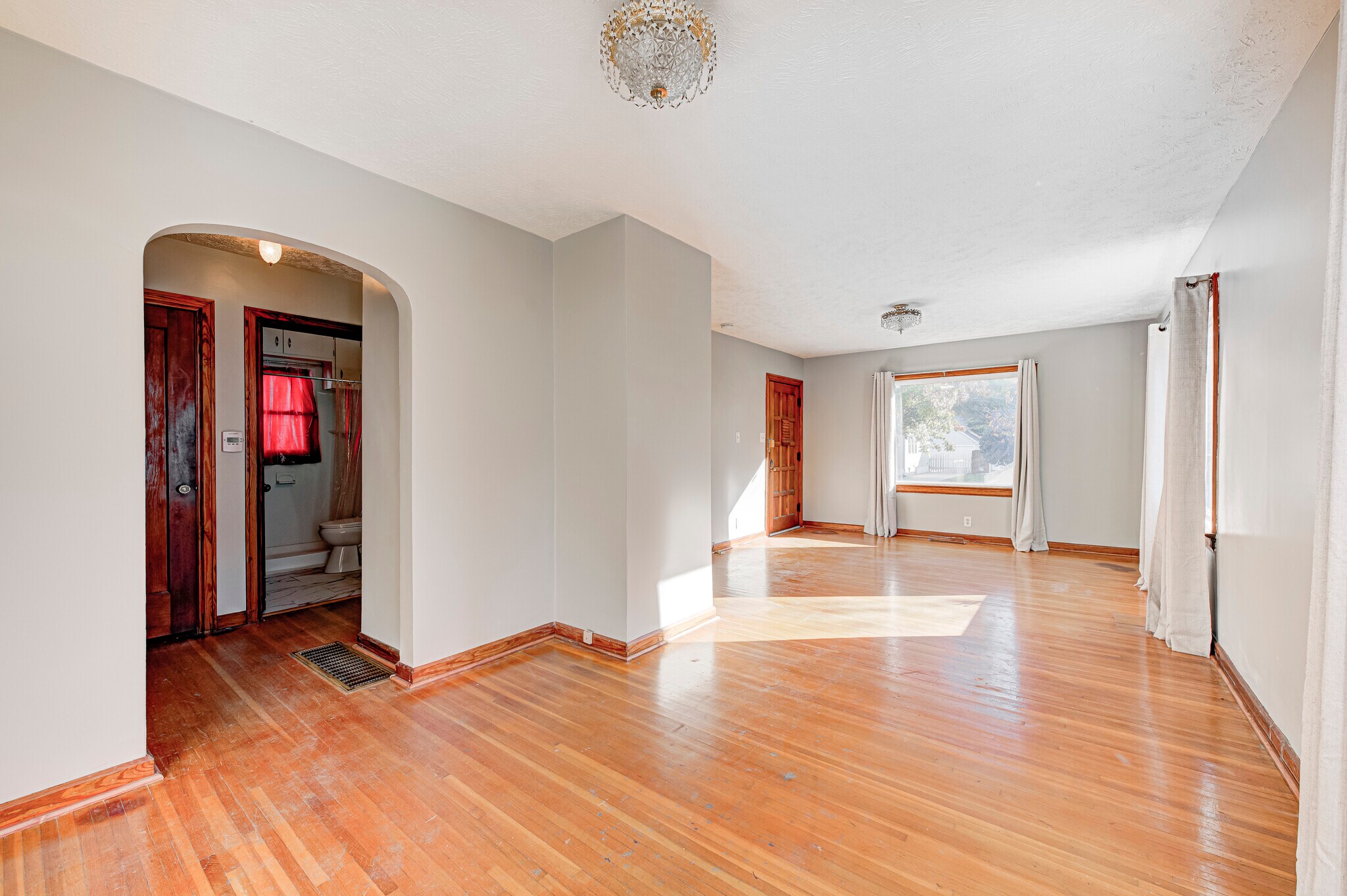 dining room view to living room - 1744 N Norfolk St