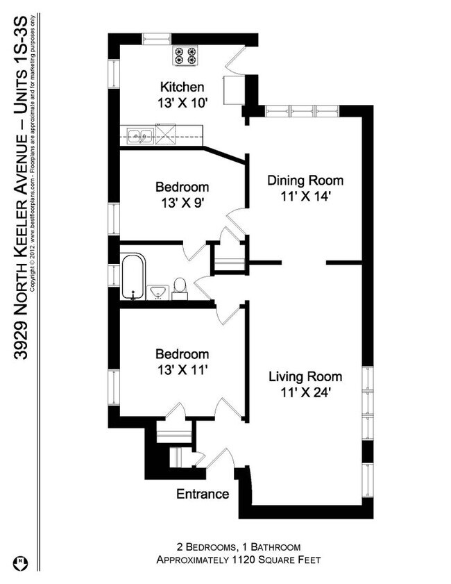 Building Photo - 3929 N Keeler Ave