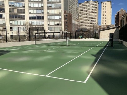 tennis court - 3930 N Pine Grove Ave