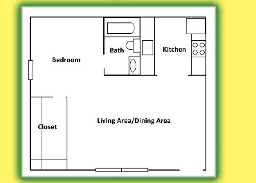 1BR/1BA - Hampshire Apartments