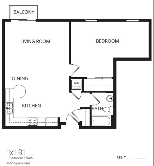 Floorplan - Heritage Village Apartments