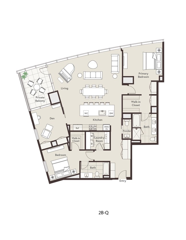 Floorplan - One River North