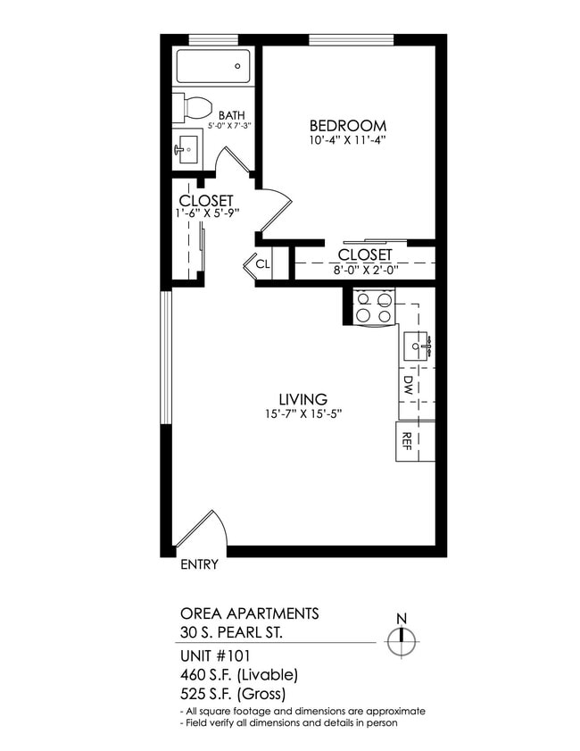 Floorplan - Orea Apartments