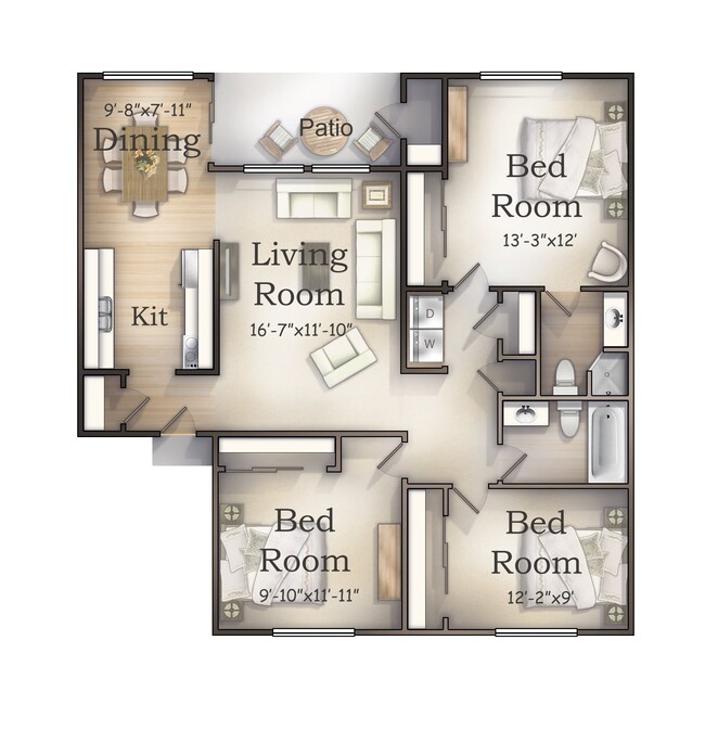 Floorplan - Abbey Lane