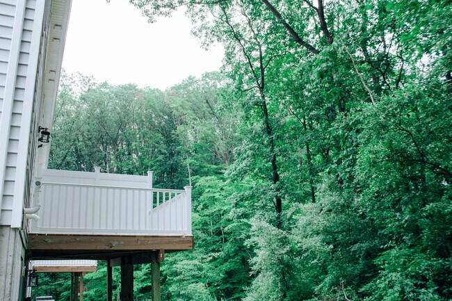 Deck with nature view - 8173 Haley Ct