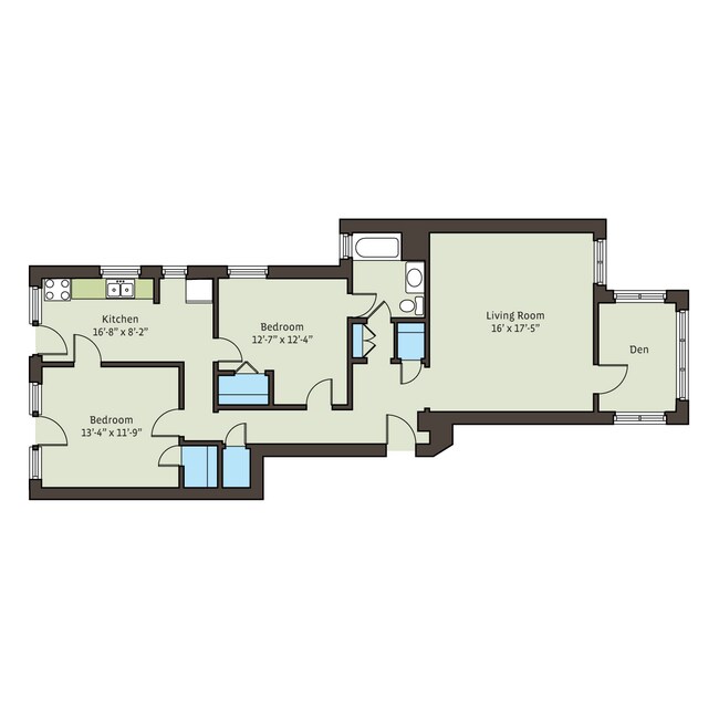 Floorplan - 5452 S. Ellis Avenue
