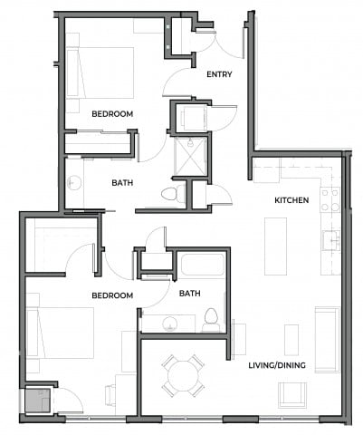 Floorplan - Global Pointe Senior Community