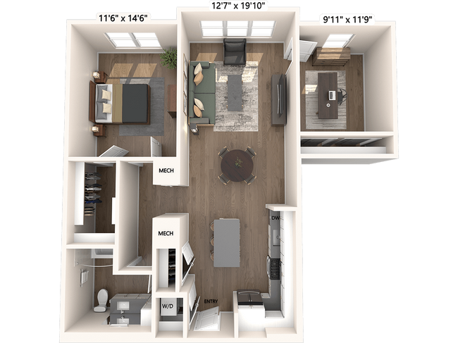 Floorplan - Avalon W Squared