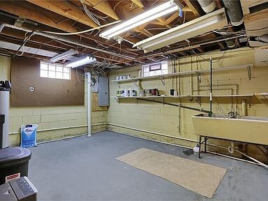 More basement storage with washer/dryer hookup. - 5101 Boulevard Pl