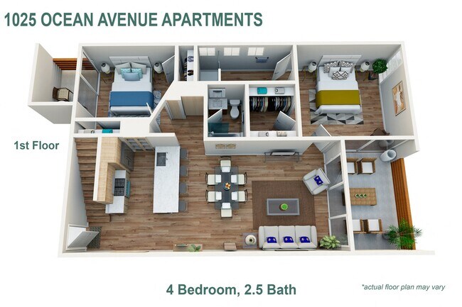Floorplan - 1025 Ocean Avenue