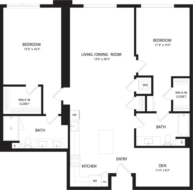 Floorplan - Huxley