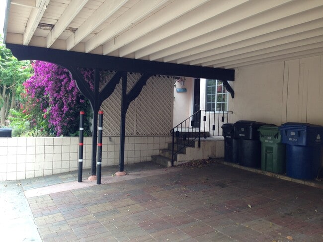Carport area - 1815 N Beverly Glen Blvd