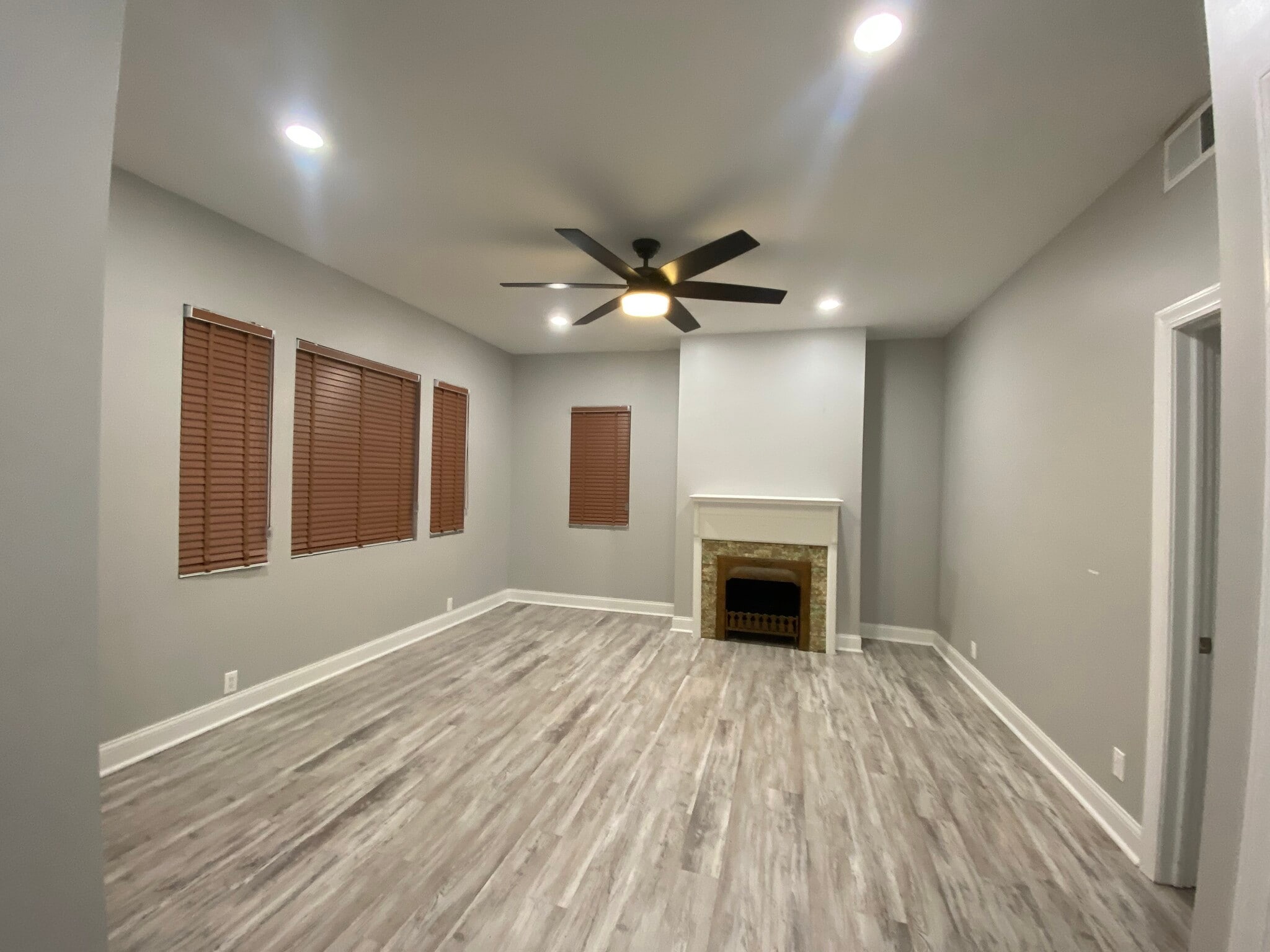fireplace in bedroom - 507 E Mulberry St