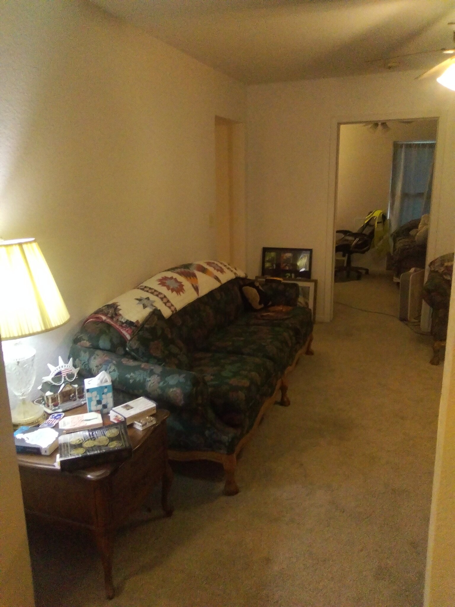 Living Room (spare bedroom in background) - 1210 Bush St