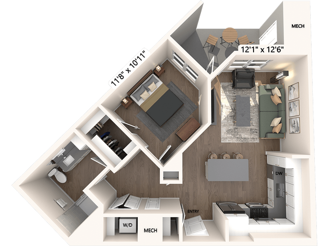 Floorplan - Avalon W Squared