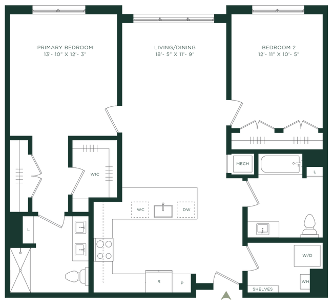 Floorplan - The Pearl at Station Bay