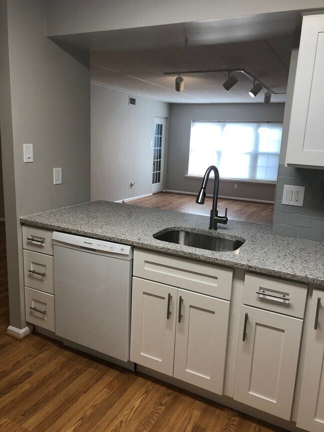 Kitchen into family room - 313 Glen Ln
