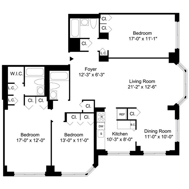 3BR/3BA - 1737 York Avenue