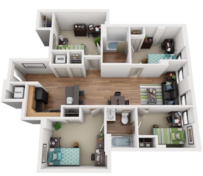 Floorplan - HH Midtown