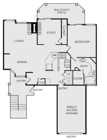 Floorplan - Courts of Bent Tree