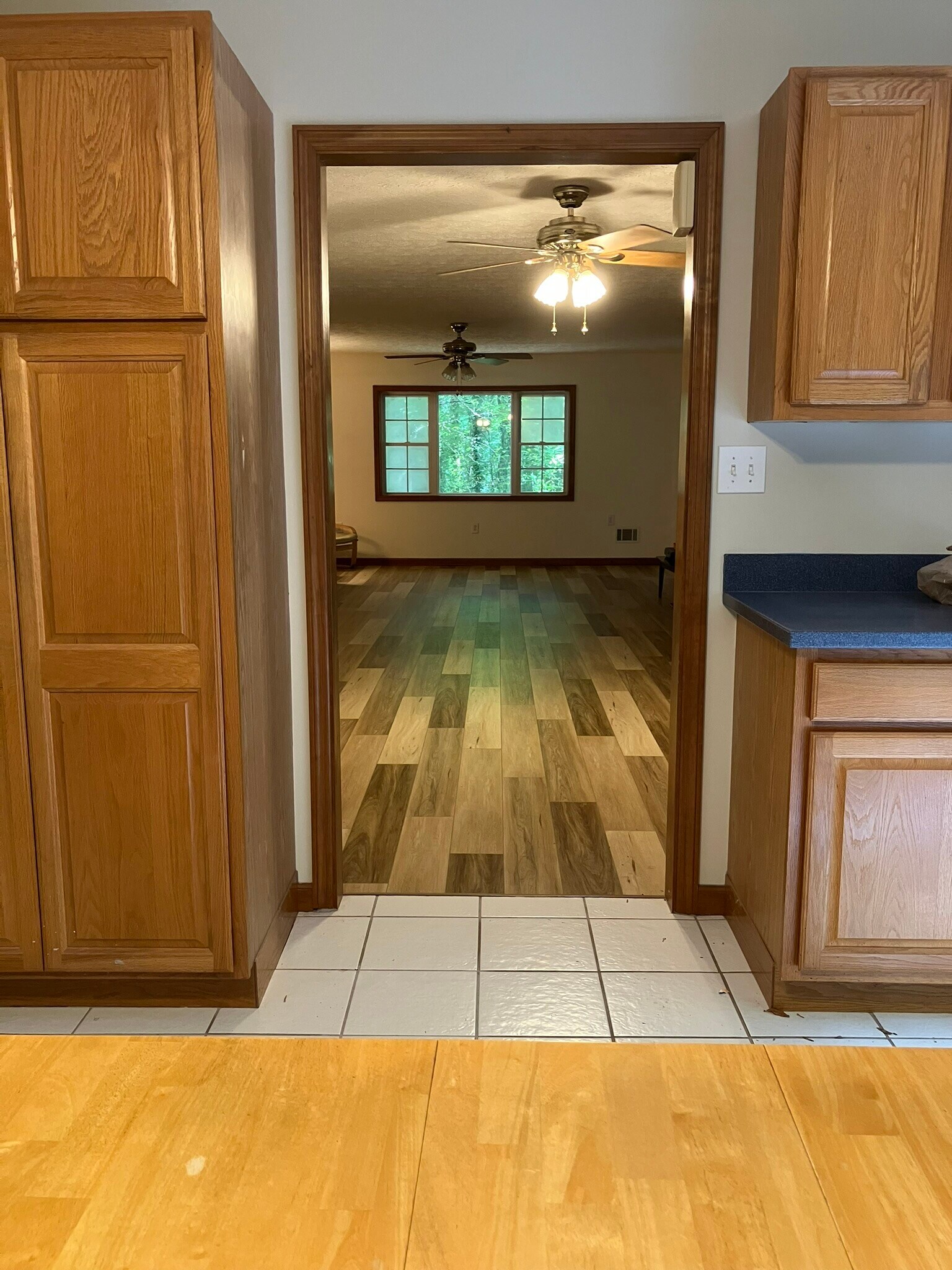 Living from inside kitchen - 4747 Knollwood Dr NW