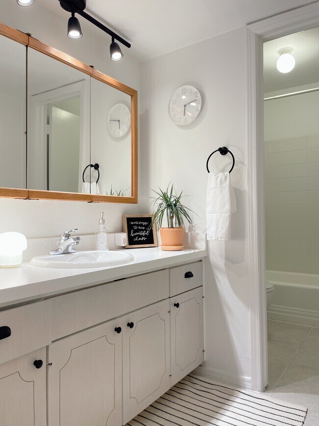 The bathroom is dry and wet separate. - 7718 Royal Ln