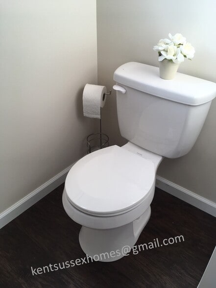 New toilet - 9765 Westville Rd