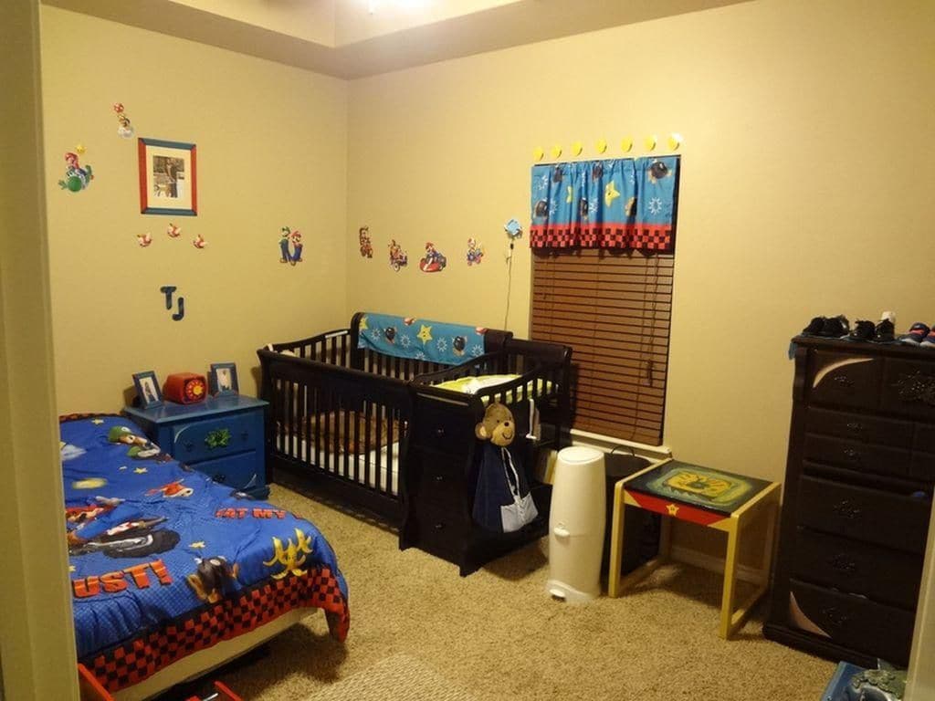 1st spare bedroom is spacious with a walk in closet - 1233 Red Rock Drive