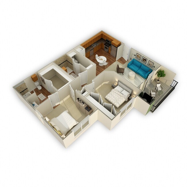 Floorplan - Agave at South Congress