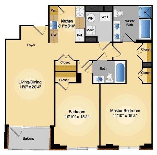 Floorplan - IO Piazza by Windsor