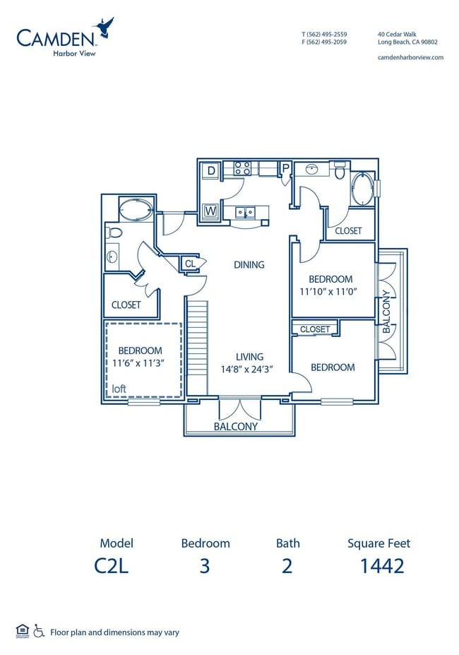 Floorplan - Camden Harbor View
