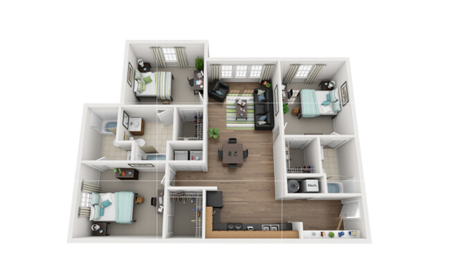 Floorplan - Mustang Village