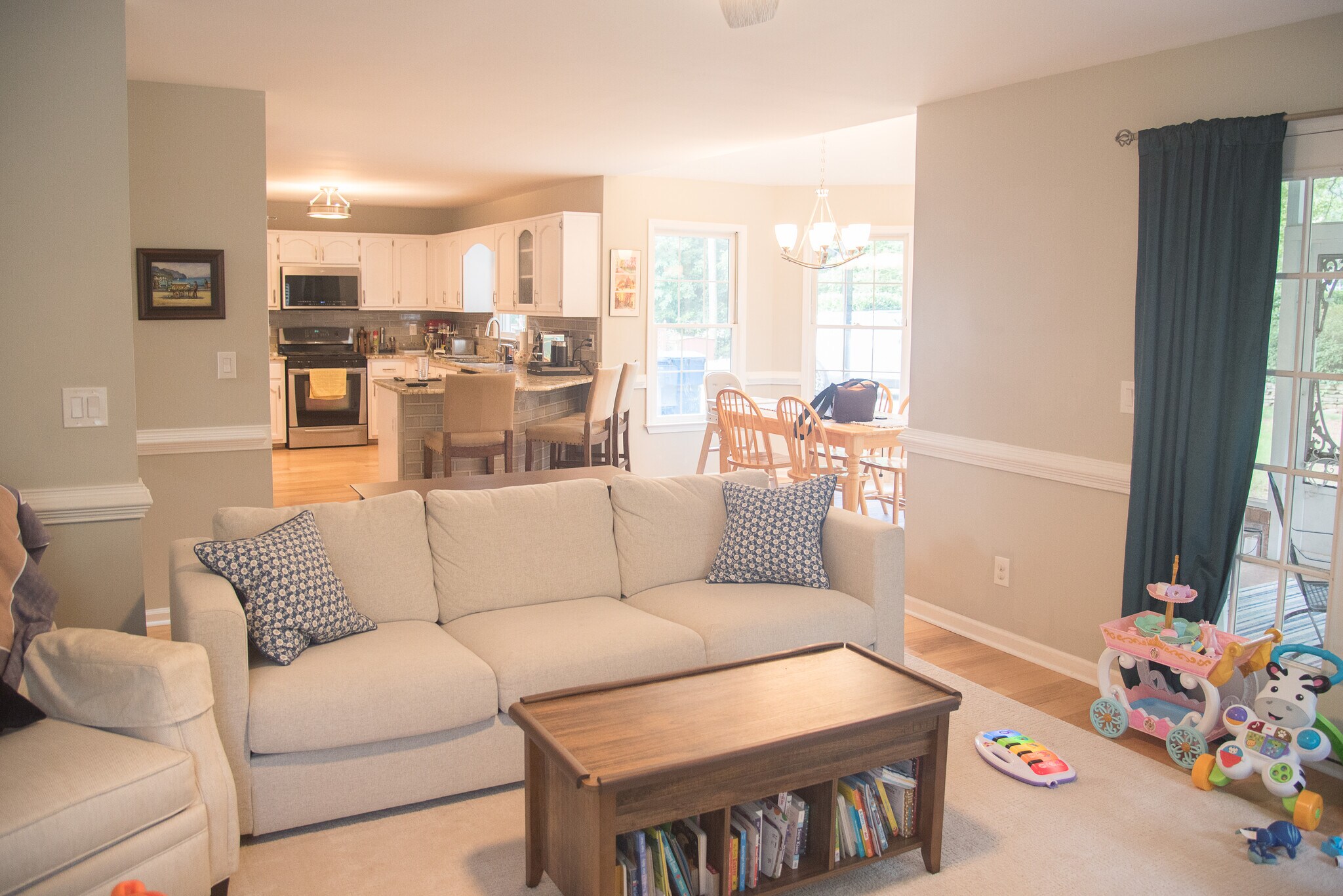 Updated flooring is the grey luxury vinyl plank (not shown in this picture) - 105 Cadmium Ct