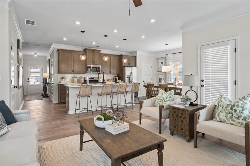 Photos and video are of the builder’s decorated model home and are for illustrative purposes only. - 708 Shetland Trl