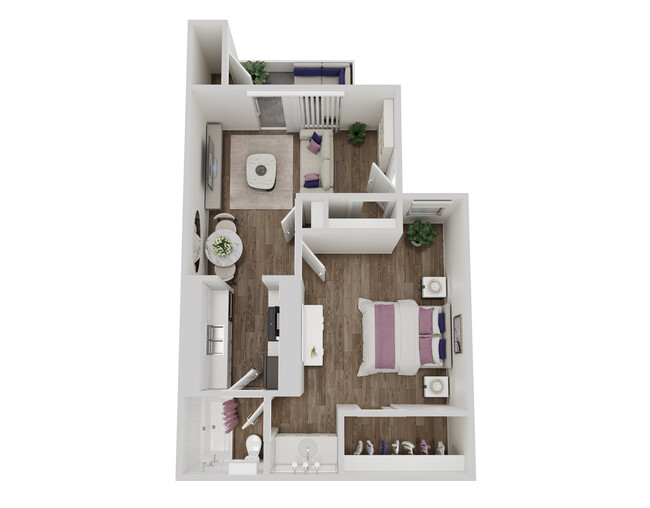 Floorplan - Solace Apartment Homes