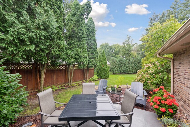 Private patio offers a quiet space to relax and unwind - 245 Inland Ln N