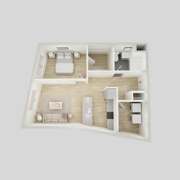 One Bedroom - 210, 310, 410, 510 - King's Landing