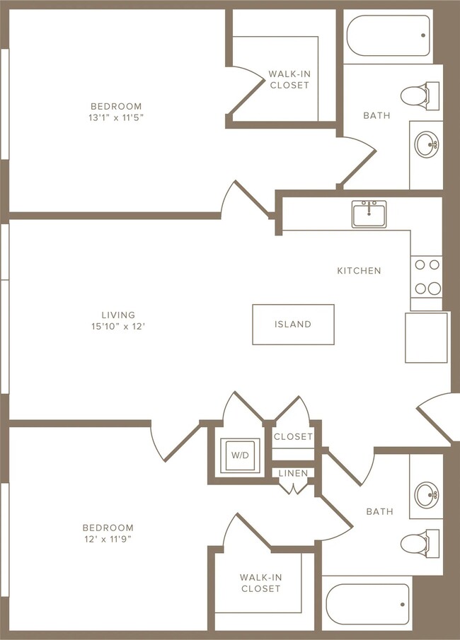 B03 Two Bedroom - Modera Hollywood