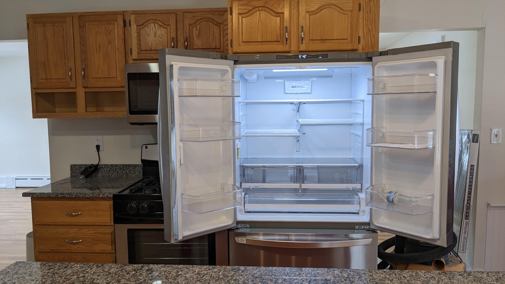 New fridge - 293 Madison St