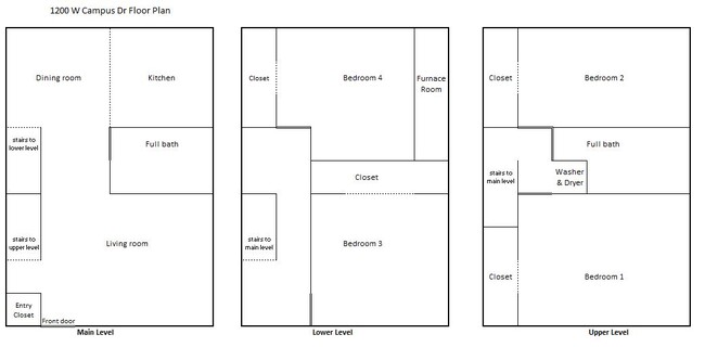 Floorplan - 1200 W Campus Dr