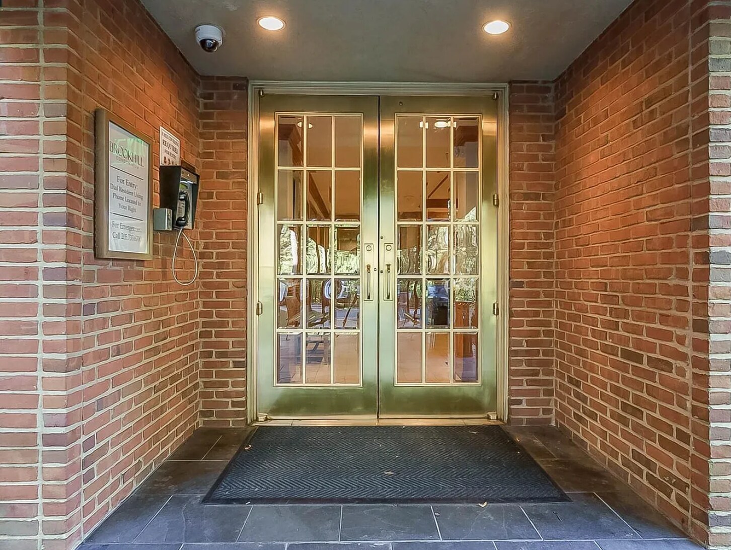 Restricted entry at main entrance - 2350 Montevallo Rd