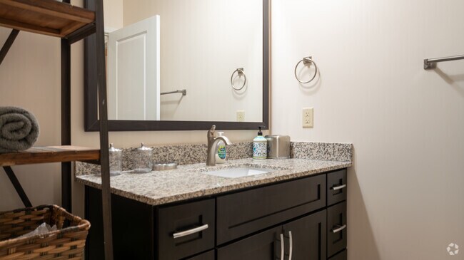 Caswell - 617SF - Bathroom - The Langston