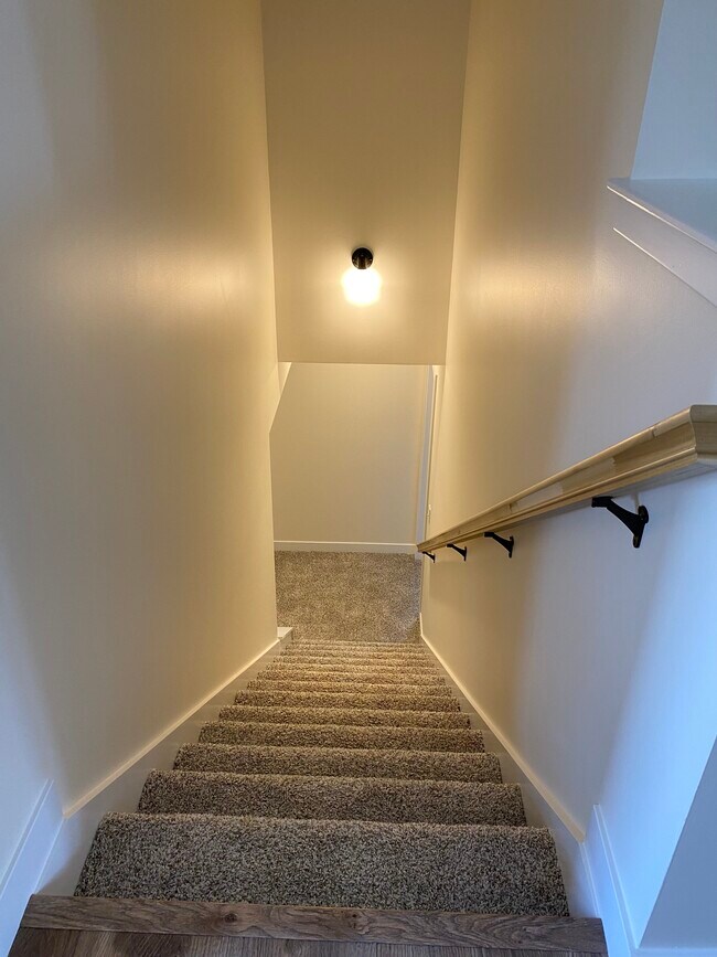 Staircase to lower level - 1453 Eagle Ave